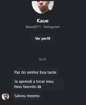 Feedback de aluno